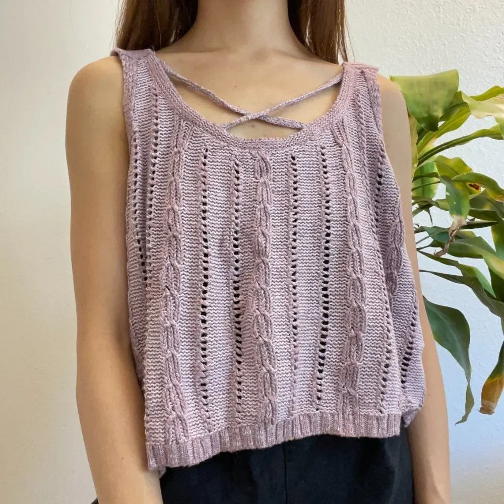Hollister Knit Cropped Top